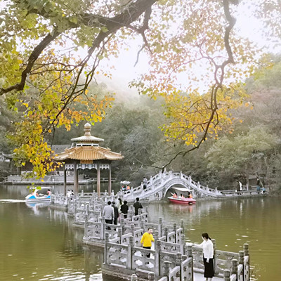 蔚然深秀湖